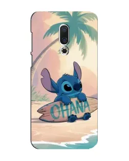 Чехол для Meizu 16 Plus с картинкой «Стич на серфе» Чехол для Meizu 16 Plus с картинкой «Стич на серфе»