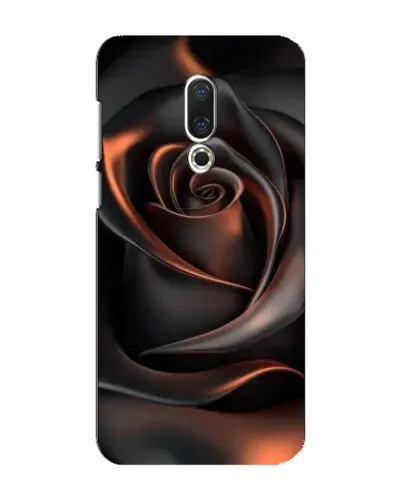 Чехол для Meizu 16 Plus с картинкой «Шелковая черная роза» Чехол для Meizu 16 Plus с картинкой «Шелковая черная роза»