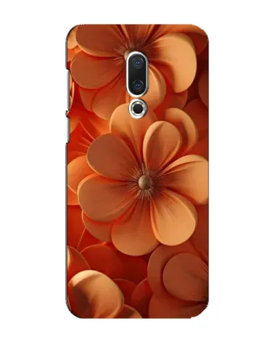 Чехол для Meizu 16 Plus с картинкой «Оранжевый макро цветок» Чехол для Meizu 16 Plus с картинкой «Оранжевый макро цветок»