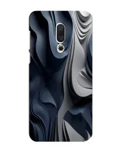 Чохол для Meizu 16 Plus з картинкою «Об'ємні сині складки» Чохол для Meizu 16 Plus з картинкою «Об'ємні сині складки»