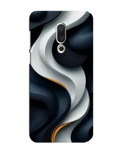 Чохол для Meizu 16 Plus з картинкою «Об'ємні чорно-білі стрічки» Чохол для Meizu 16 Plus з картинкою «Об'ємні чорно-білі стрічки»