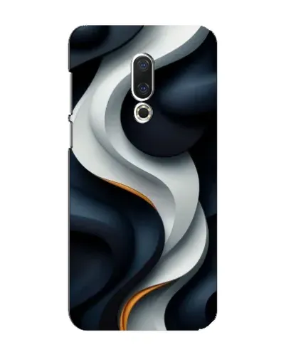 Чохол для Meizu 16 Plus з картинкою «Об'ємні чорно-білі стрічки» Чохол для Meizu 16 Plus з картинкою «Об'ємні чорно-білі стрічки»