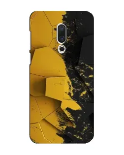 Чохол для Meizu 16 Plus з картинкою «Золоті уламки геометрії»