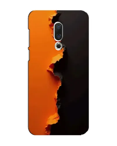 Чохол для Meizu 16 Plus з картинкою «Помаранчевий розлом» Чохол для Meizu 16 Plus з картинкою «Помаранчевий розлом»