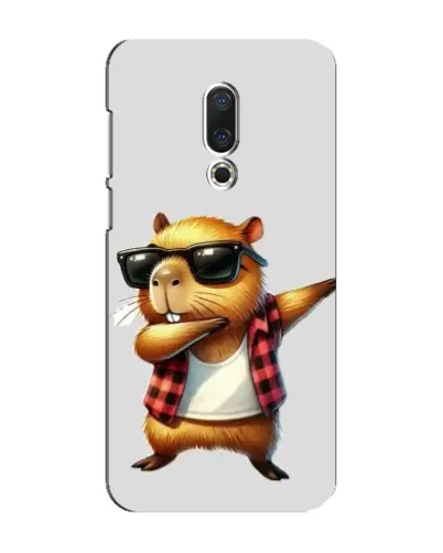 Чехол для Meizu 16 Plus с картинкой «Капибара рэпер даб» Чехол для Meizu 16 Plus с картинкой «Капибара рэпер даб»