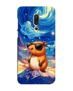 Чехол для Meizu 16 Plus с картинкой «Капибара Ван Гога»