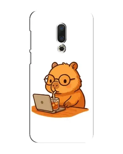Чехол для Meizu 16 Plus с картинкой «Капибара с ноутбуком» Чехол для Meizu 16 Plus с картинкой «Капибара с ноутбуком»
