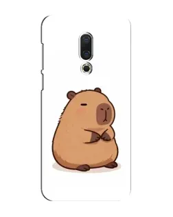 Чехол для Meizu 16 Plus с картинкой «Толстенькая капибара»