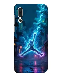 Чехол для Meizu 16s с картинкой «Jordan Gold Jumpman»