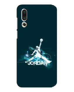 Чехол для Meizu 16s с картинкой «Jordan Blue Fire» Чехол для Meizu 16s с картинкой «Jordan Blue Fire»