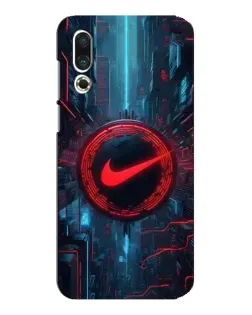 Чехол для Meizu 16s с картинкой «Техногенный стиль Nike» Чехол для Meizu 16s с картинкой «Техногенный стиль Nike»