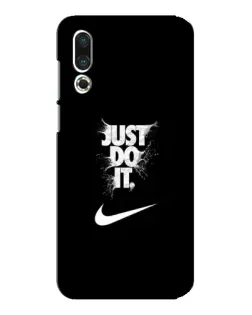 Чехол для Meizu 16s с картинкой «Текстовый принт Nike» Чехол для Meizu 16s с картинкой «Текстовый принт Nike»