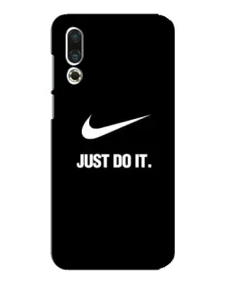 Чехол для Meizu 16s с картинкой «Классический принт Nike» Чехол для Meizu 16s с картинкой «Классический принт Nike»
