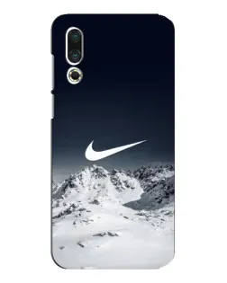 Чехол для Meizu 16s с картинкой «Nike — зимние горы» Чехол для Meizu 16s с картинкой «Nike — зимние горы»
