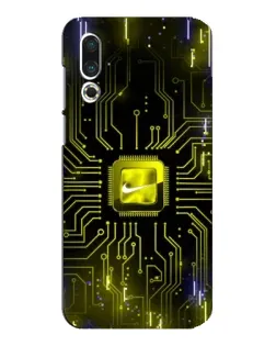 Чехол для Meizu 16s с картинкой «Nike — золотая искра» Чехол для Meizu 16s с картинкой «Nike — золотая искра»