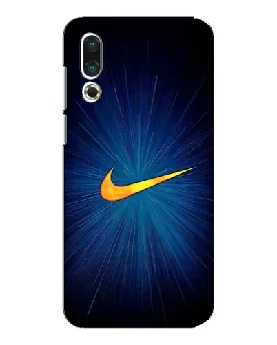 Чехол для Meizu 16s с картинкой «Синий пульс Nike» Чехол для Meizu 16s с картинкой «Синий пульс Nike»