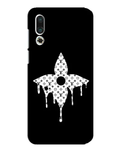 Чехол для Meizu 16s с картинкой «Цветочная монограмма» Чехол для Meizu 16s с картинкой «Цветочная монограмма»