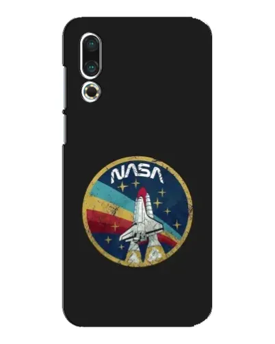 Чехол для Meizu 16s с картинкой «NASA — эмблема миссии»