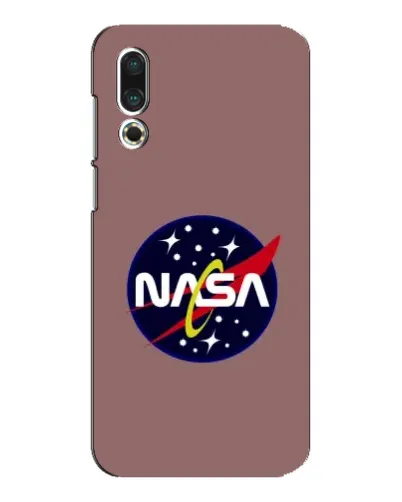 Чехол для Meizu 16s с картинкой «NASA — ретро космос»