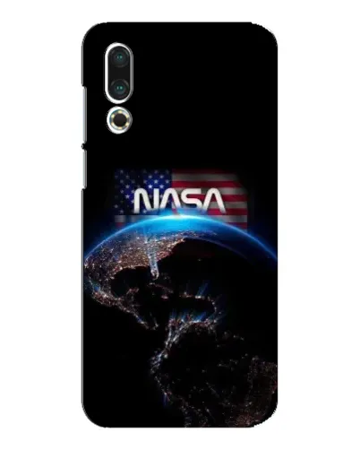 Чехол для Meizu 16s с картинкой «Земля из космоса NASA»