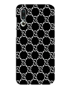 Чехол для Meizu 16s с картинкой «Gucci — сетчатый паттерн»
