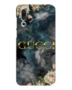 Чехол для Meizu 16s с картинкой «Абстрактные цветы Gucci»