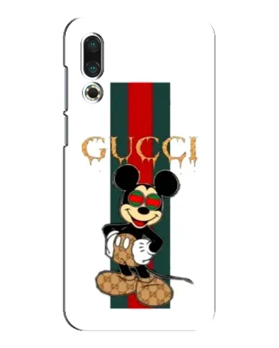 Чехол для Meizu 16s с картинкой «Микки Маус Gucci — полосы» Чехол для Meizu 16s с картинкой «Микки Маус Gucci — полосы»