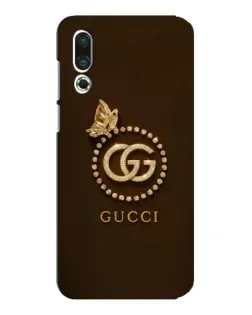 Чехол для Meizu 16s с картинкой «Gucci — золотая бабочка»
