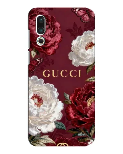 Чехол для Meizu 16s с картинкой «Gucci — бордовые розы» Чехол для Meizu 16s с картинкой «Gucci — бордовые розы»