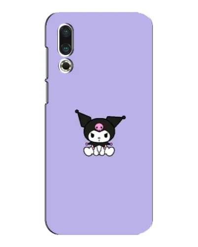 Чехол для Meizu 16s с картинкой «Kuromi — фиолетовый минимализм» Чехол для Meizu 16s с картинкой «Kuromi — фиолетовый минимализм»