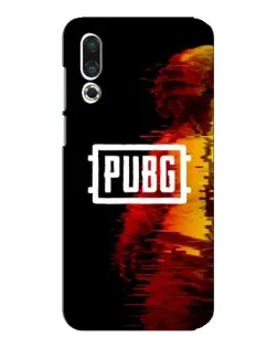 Чехол для Meizu 16s с картинкой «Яркий логотип PUBG»