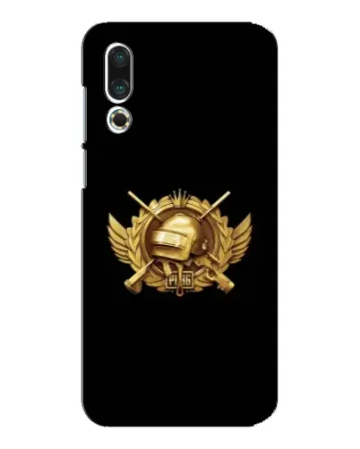 Чехол для Meizu 16s с картинкой «PUBG — оранжевый градиент»