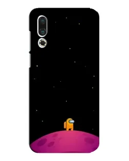 Чехол для Meizu 16s с картинкой «Одинокий герой на планете»