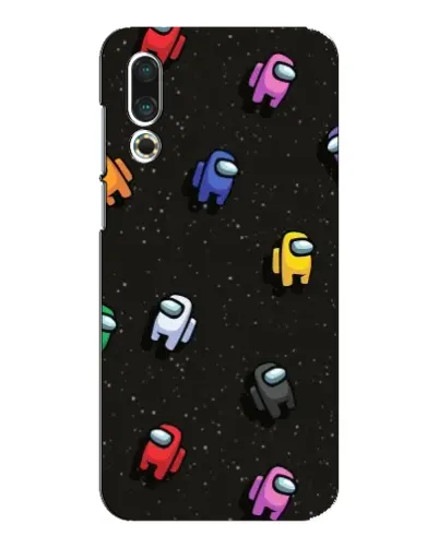 Чехол для Meizu 16s с картинкой «Космический паттерн Among Us» Чехол для Meizu 16s с картинкой «Космический паттерн Among Us»