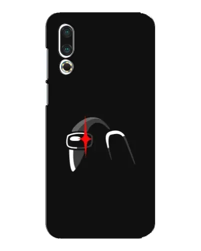 Чехол для Meizu 16s с картинкой «Among Us шлем» Чехол для Meizu 16s с картинкой «Among Us шлем»