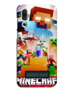 Чохол для Meizu 16s з картинкою «Minecraft герої гри»