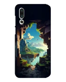 Чохол для Meizu 16s з картинкою «Вид з печери»