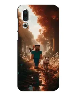 Чохол для Meizu 16s з картинкою «Стів у лісі»
