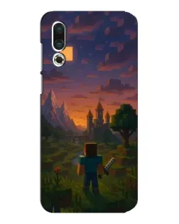 Чохол для Meizu 16s з картинкою «Стів біля вежі»