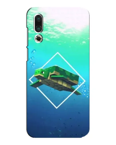 Чехол для Meizu 16s с картинкой «Черепаха Minecraft» Чехол для Meizu 16s с картинкой «Черепаха Minecraft»
