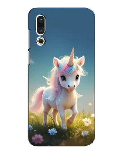 Чехол для Meizu 16s с картинкой «Единорог на поляне» Чехол для Meizu 16s с картинкой «Единорог на поляне»
