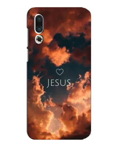 Чехол для Meizu 16s с картинкой «Сияние Имени Jesus»