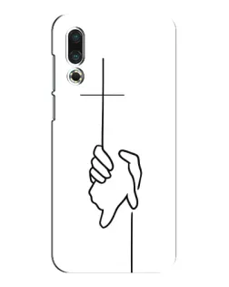 Чехол для Meizu 16s с картинкой «Рука держит»