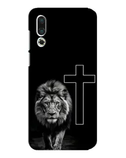 Чехол для Meizu 16s с картинкой «Лев и Крест»