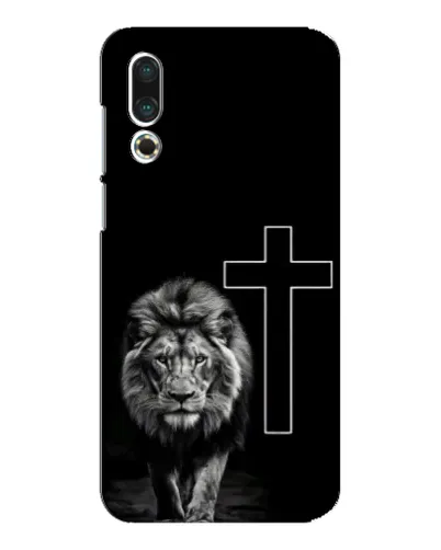 Чехол для Meizu 16s с картинкой «Лев и Крест»