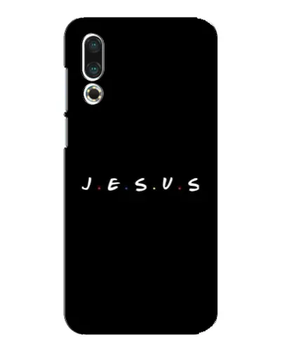 Чехол для Meizu 16s с картинкой «Точки веры J.E.S.U.S.»