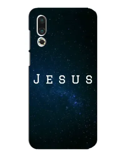 Чехол для Meizu 16s с картинкой «Звездное небо Jesus»