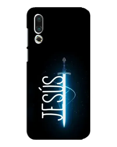 Чехол для Meizu 16s с картинкой «Меч Духа Jesus»
