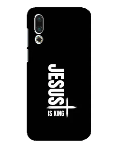 Чехол для Meizu 16s с картинкой «Вертикаль веры Jesus»