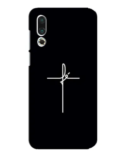 Чехол для Meizu 16s с картинкой «Тонкий крест» Чехол для Meizu 16s с картинкой «Тонкий крест»